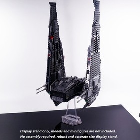 Display Stand for LEGO 75256 75104 Kylo Ren's Command Shuttle, stand only.