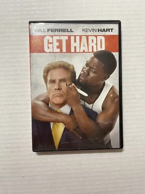 Get Hard DVD Movie Will Ferrell Kevin Hart Comedy - Image 1 of 4
