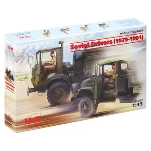 ICM 35641 Plastic model kit figures Scale 1:35 Soviet Drivers, 1979-1991 - Picture 1 of 24