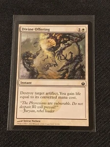 Magic the Gathering Mirrodin Besieged Divine Offering - Picture 1 of 2