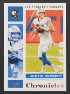 Justin Herbert 2020 Panini Chronicles Rookie Football Card #53 (NM) - Picture 1 of 2