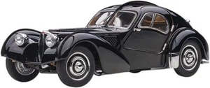 AutoArt 1/43 Bugatti Type 57SC Atlantic 1938 Black/Disc Wheel Completion 50 - Picture 1 of 9