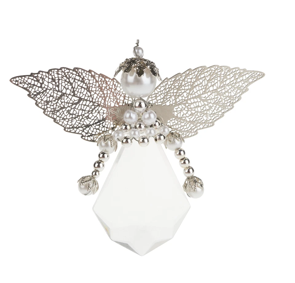 Perlenengel Bastelset "Kristallengel", B 6 x H 5,5 cm - Bild 1 von 1