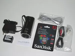 JVC EVERIO GZ-HM40 Full HD 40x Flash Camcorder Black & 32GB Card, No Retail Box - Picture 1 of 16