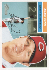 2005 Topps Heritage Baseball Card #57 Adam Dunn
