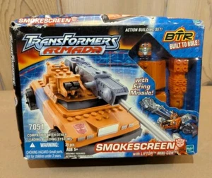 TransFormers Armada SMOKESCREEN BUILT TO RULE Hasbro 2003 Action Building Set - Picture 1 of 6
