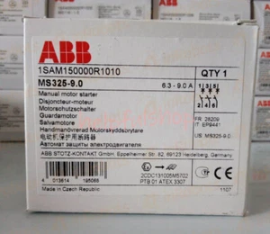 New One ABB Motor Circuit Breaker MS325-9 6.3-9A - Picture 1 of 1