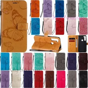 For Motorola Moto G Power 2020 G7 G8 Power Lite Wallet Flip Leather Case Cover - Picture 1 of 40
