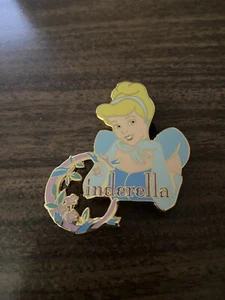 Disney Auctions Cinderella Name Pin - Picture 1 of 2