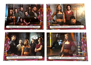 2006 Stargate Atlantis Season 2 Promo Cards CP1, P1-P3 and Sell Sheet - Picture 1 of 4