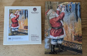 Wentworth Jigsaw A Merry Christmas 140 Pieces - Complete - Picture 1 of 5