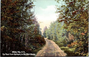 Nuevo camino de postal de Gorham a la casa de Glen editor Hugh C. Leighton - Imagen 1 de 2