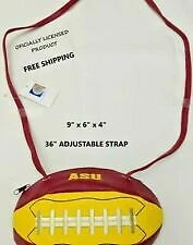 NCAA ASU Arizona State University Sun Devils Football Cross Body Bag/Purse NWT Cover