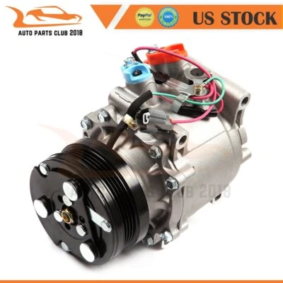 AC Compressor W/Clutch For 1994-1995 Honda Civic del Sol 1.5L CO 3057AC 78560 - Image 1 of 4