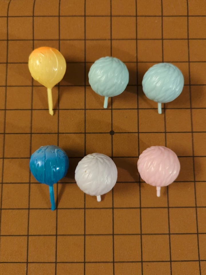 Acessórios oficiais de bonecos de ação Dragon Ball Z: 6 Ki Blast Irwin Toys vintage  - Imagem 1 de 4