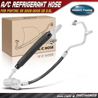 Conjunto de succión y descarga de aire acondicionado de punto de separación para Pontiac G8 09 Foto 1 de 4