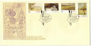 1989 FDC Australia. Australian Impressionists. Pict.PMK "HEIDELBERG" - Picture 1 of 1