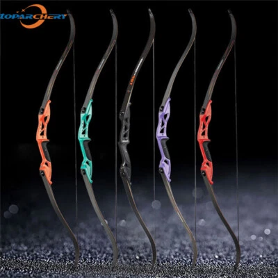 56" 18-50lbs Archery Takedown Recurve Bow  Metal Riser for Bow Hunting Target - Image 1 of 4