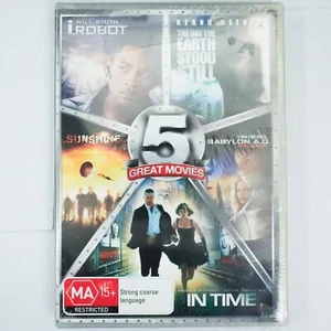 NEW I Robot / The Day Earth Stood Still / Babylon A.D / Sunshine / In Time (DVD) - Picture 1 of 6