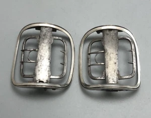 George III Silver Shoe Buckles STTH London 1792 ABLZX - Picture 1 of 7