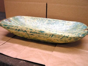Handgeschnitzte Holzteigschüssel Brotgräber, distressed - Bild 1 von 8