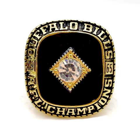 1965 Buffalo Bills AFL Championship Ring All Size Available 7-14 Cover