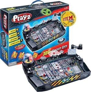 Playz Advanced Electrical Circuit Board Engineering Kit Kids 328+ STEM Science - Picture 1 of 5