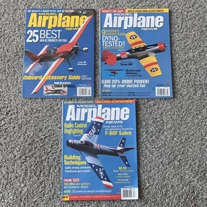 Lot of 3 Model Airplane News Magazine Feb Mar Dec 2001 Dad's Estate - Picture 1 of 5