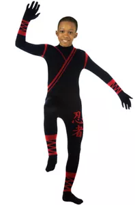 Stealth Ninja Bodysuit Child Costume - Picture 1 of 1