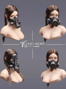 In-stock 1/6 YMTOYS 24XG99 Gas Mask Accessories - Picture 1 of 18
