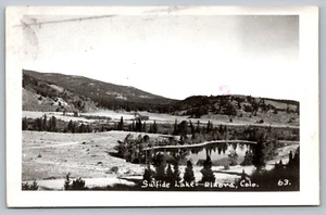 Postkarte Sulfide Lake Eldora Colorado Co Echtfoto RPPC um 1977 Boulder County - Bild 1 von 2