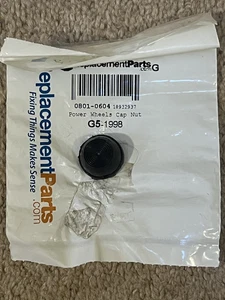 CAP NUT / RETAINER BLACK 0.354" TO FIT POWER WHEELS RIDE-ON CAR / JEEP 0801-0604 - Picture 1 of 10