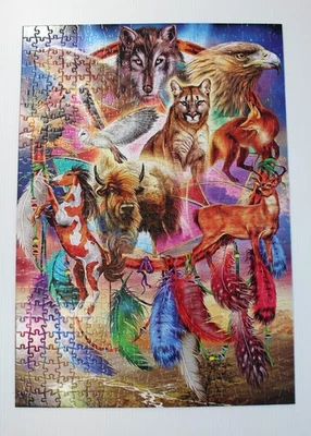 Buffalo Games 500 шт. головоломка Amazing Nature «ДУХ ЖИВОТНЫХ» б/у - Изображение 1 из 4