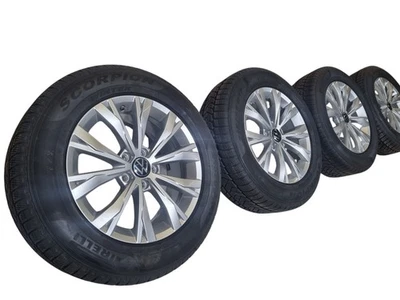 Original VW Tiguan II Montana 215 65 17 Felgen Allspace BW2 Pirelli Winterräder - Bild 1 von 4
