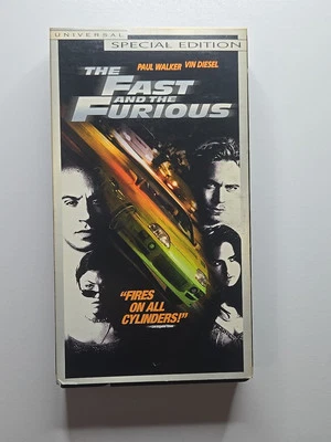 The Fast and the Furious (VHS, 2002, Special Edition Contains Bonus Footage) - Image 1 of 4