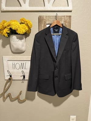 Traje Original Pingüino Mezcla Lana Gris Sólido Talla 42 R VENTA AL POR MENOR $395 Foto 1 de 4