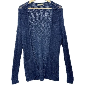 Abercrombie & Fitch dunkelblau Strick Baumwolle Langarm Cardigan Pullover Gr. XS/S - Bild 1 von 6