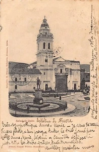 Ecuador - QUITO - Estatuta de Sucre - Ed. Leopoldo M. Brauer - Picture 1 of 2