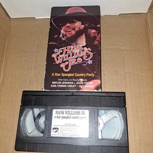 Hank Williams Jr. - A Star Spangled Country Party (VHS, 1986) - Imagen 1 de 1