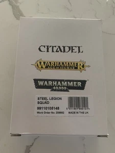 Warhammer 40k Steel Legion Squad Astra Militarum Guardsmen OOP Metal NiB E - Picture 1 of 1