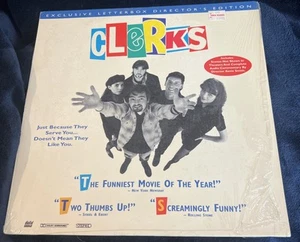 Clerks (1994) Exclusive Letterbox Director's Edition Laserdisc in shrink - Picture 1 of 2