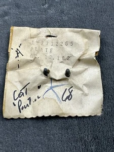 NOS 1968 PONTIAC Catalina Tail Panel Chrome Letter "A" Emblem 7732265 - Picture 1 of 2