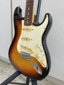 Fender Japan Stratocaster U-Serial Sunburst 1990s Vintage Electric Guitar MIJ JP - Picture 1 of 10