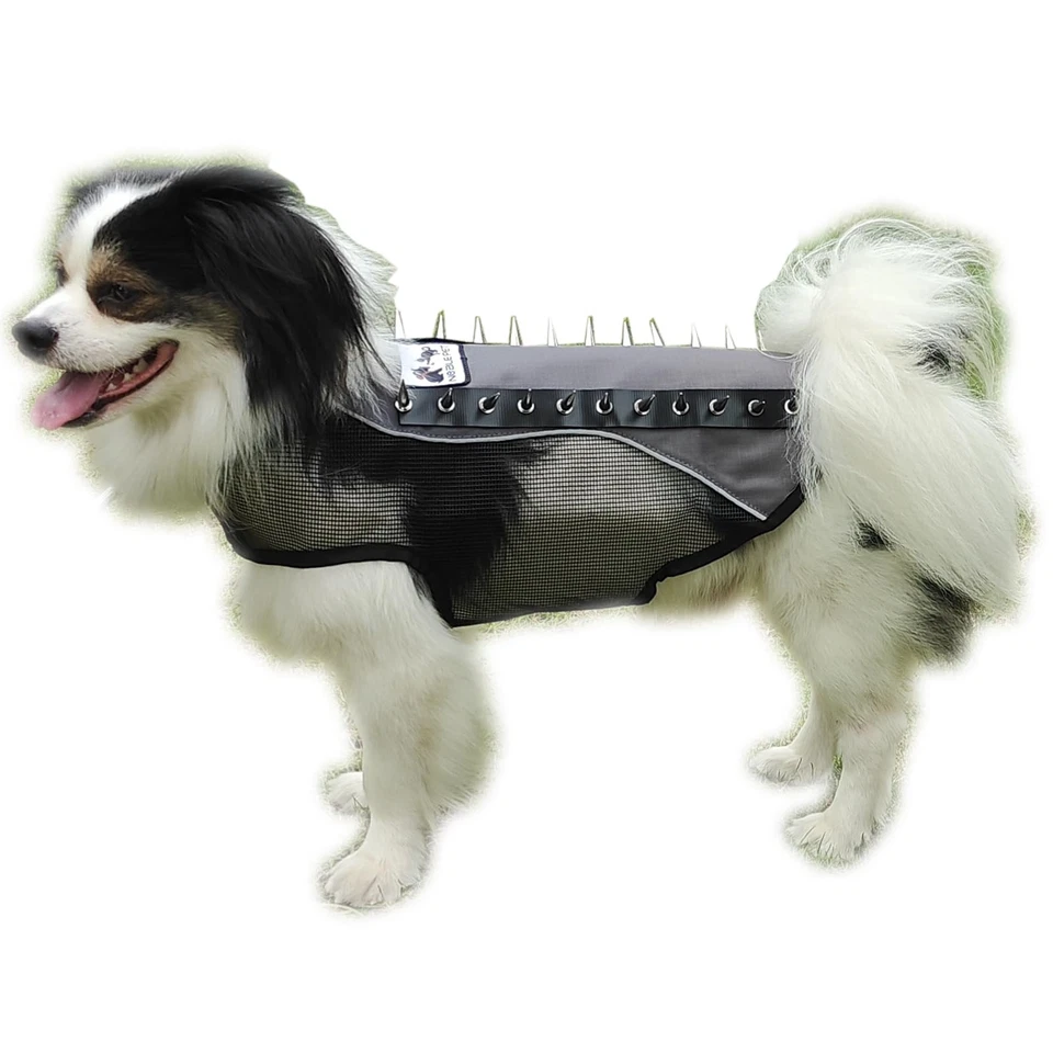 Spike Mesh Dog Harness Summer Reflective Jacket Waterproof Coat Cool Vest for... - Image 1 of 4