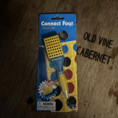 Bolígrafo Hasbro Connect Four Game de colección artículo #12009 2002 NUEVO NOS Foto 1 de 4