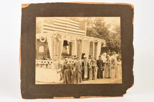 Ende des 19. Jahrhunderts 12 x 10 Zoll montierter Albumin-Druck - religiöses & partriotisches Thema V21 - Bild 1 von 6