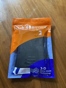 Nano socks 3D Nano-Weave Technology Black Size 2 Nanomx-BK-3 Brand New