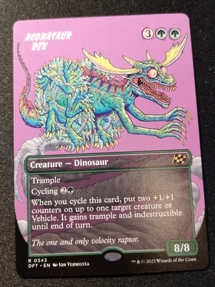 Agonasaur Rex - Borderless - DFT - MTG - NM - EN - 0343 - Image 1 of 1