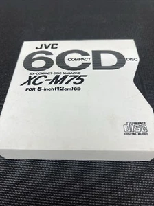 JVC XC-M75 6 CD Compact Disc Cartridge Magazine For 5" Cd /CD+G - Picture 1 of 4