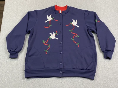 Suéter Bonworth DE COLECCIÓN Mujer Extra Pequeño XS Pequeño Botón Cárdigan Paloma Cinta Foto 1 de 4